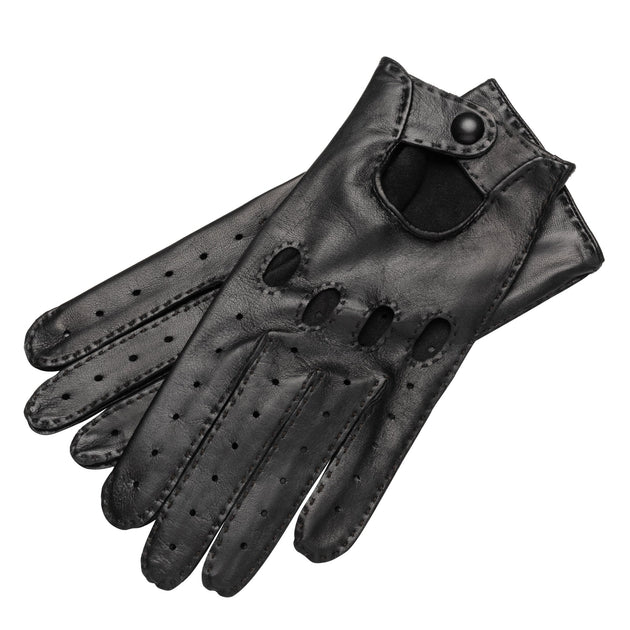 Rome Black Driving Gloves – Glove Gallery - Main Image