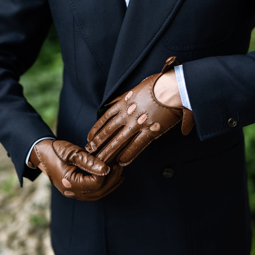 Rome Saddle brown Driving Gloves – Glove Gallery