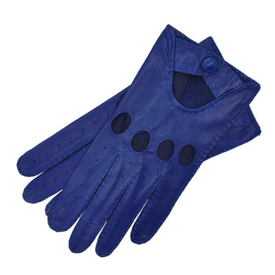 Rome Royal Blue Driving Gloves - Main Image