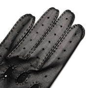 Rome Black Driving Gloves