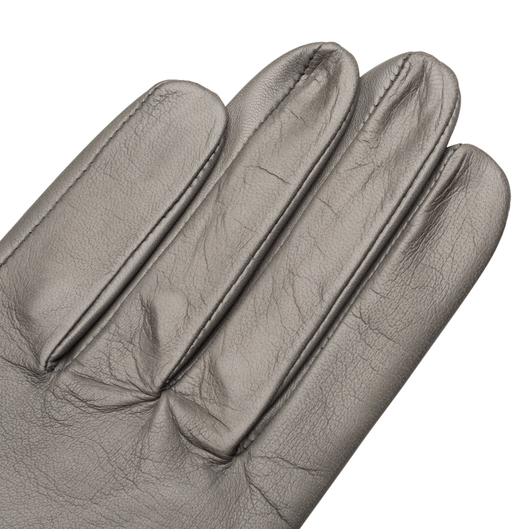 SHIELD & STYLE GREY LEATHER GLOVES – Glove Gallery