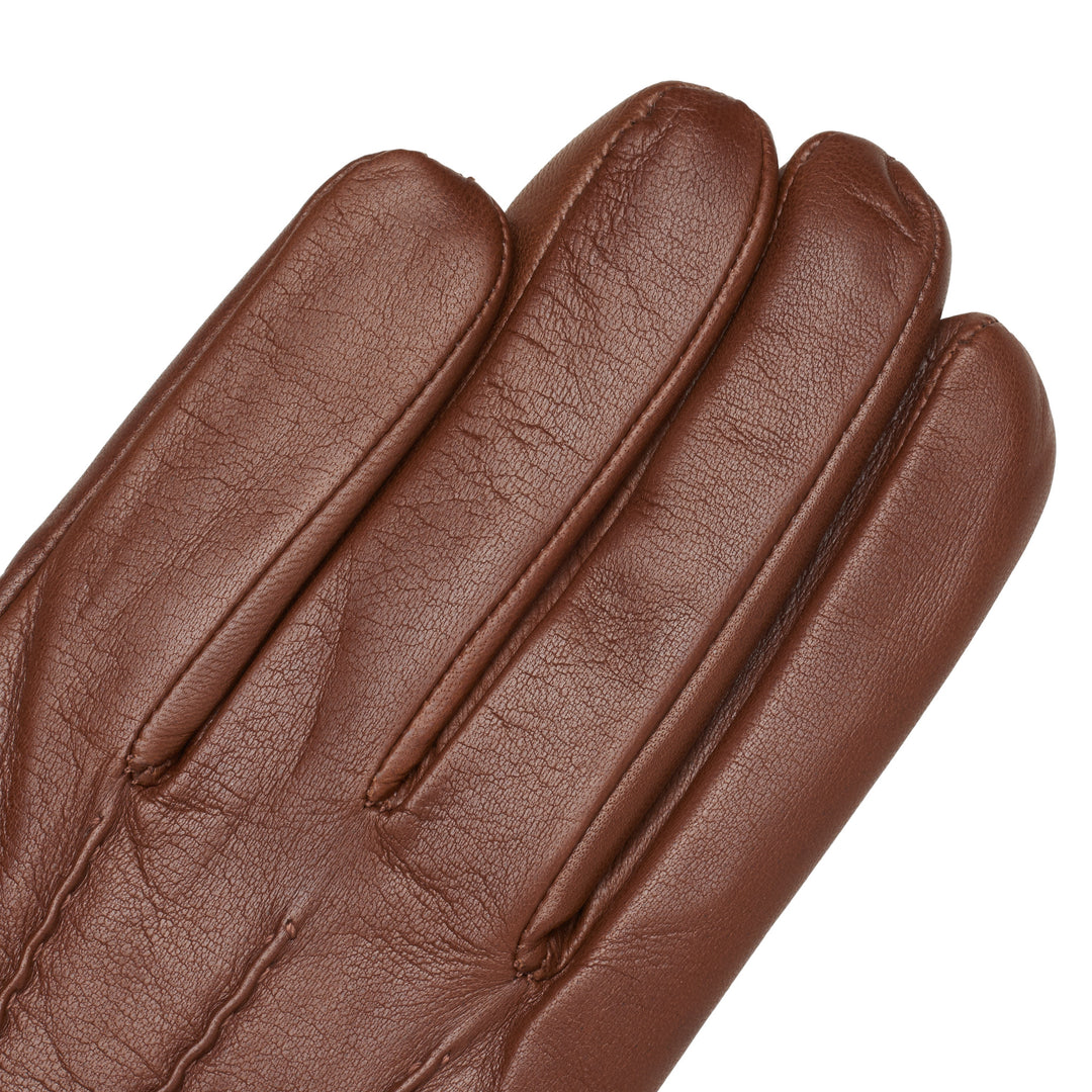 San Severo Saddle Brown Leather Gloves – Glove Gallery