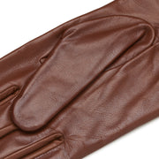 San Severo Saddle Brown Leather Gloves