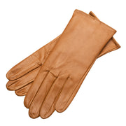 SHIELD & STYLE Camel LEATHER GLOVES