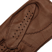Monza Saddle Brown Driving Gloves