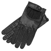 Monza Black Driving Gloves