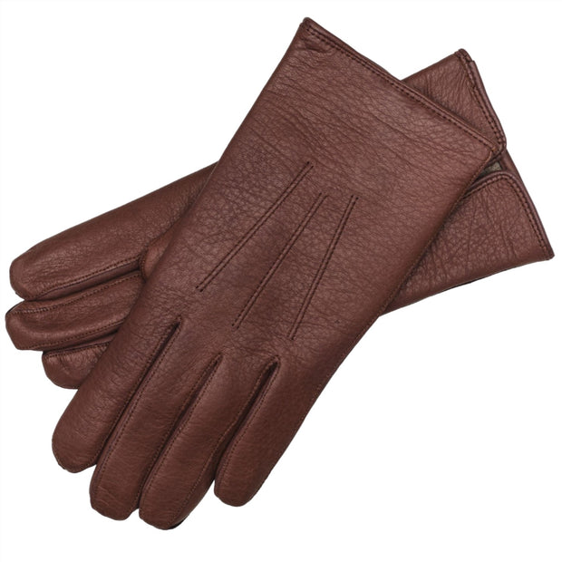 Benevento Taupe Deerskin Gloves