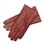 treviso Cognac leather gloves