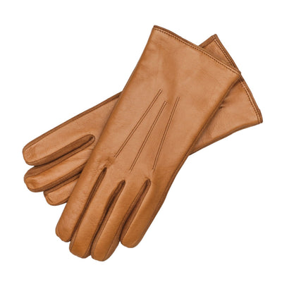 Sassari Camel leather gloves
