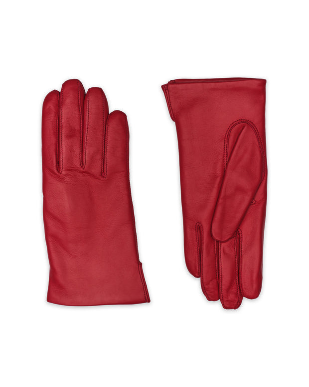 Modica Rosso Leather Gloves