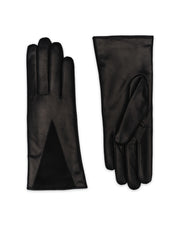 Florence Black Leather Gloves
