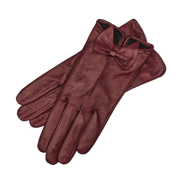 Avellino Wine Leather gloves