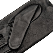 SHIELD & STYLE black leather gloves