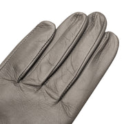 SHIELD & STYLE grey leather gloves
