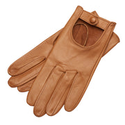 SHIELD & STYLE camel leather gloves