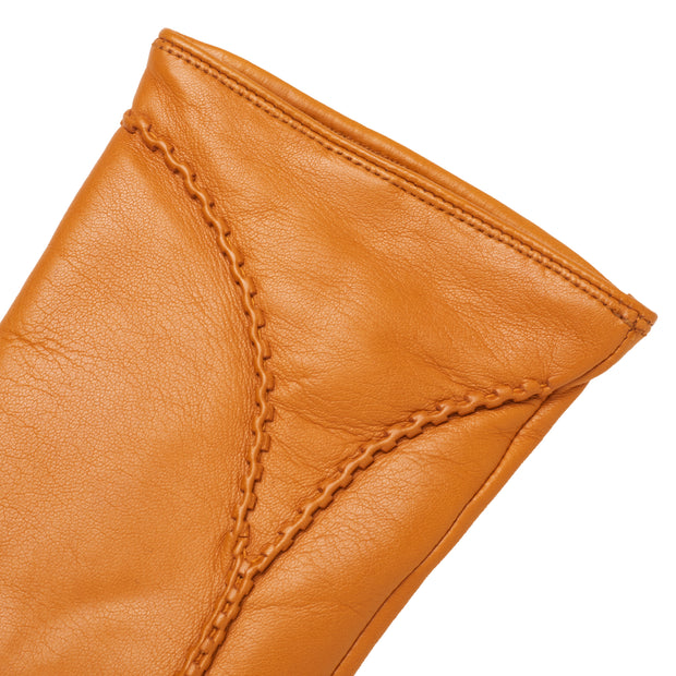 Necchi Ocre Leather Gloves