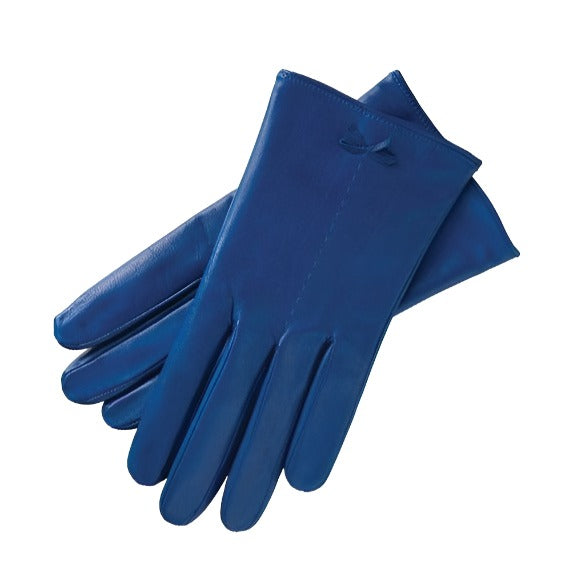 Milano Royal Blue Leather Gloves