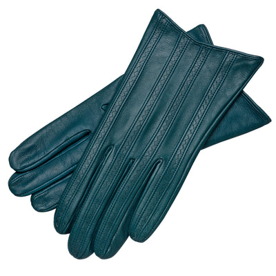 Pavia Petrol Leather Gloves