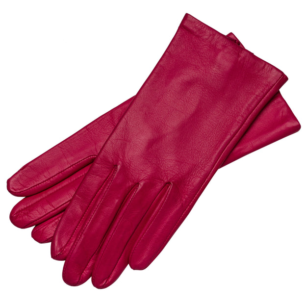 Medina Hotpink Leather Gloves