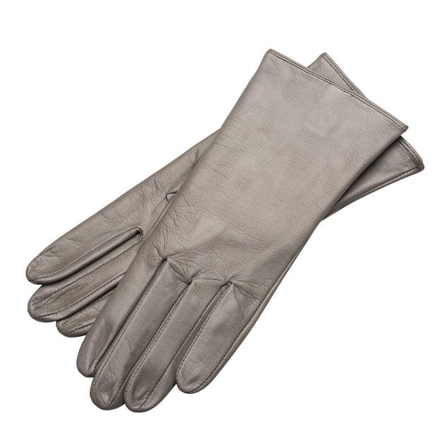 SHIELD & STYLE GREY  leather gloves