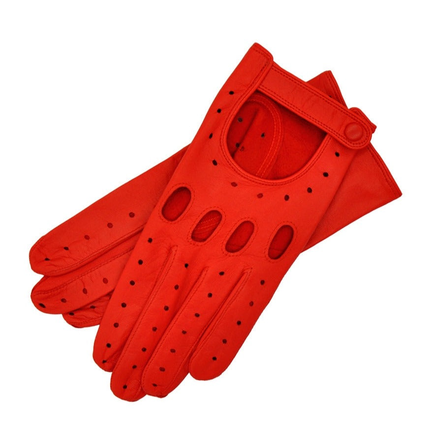 Messina Red Leather Gloves – Glove Gallery