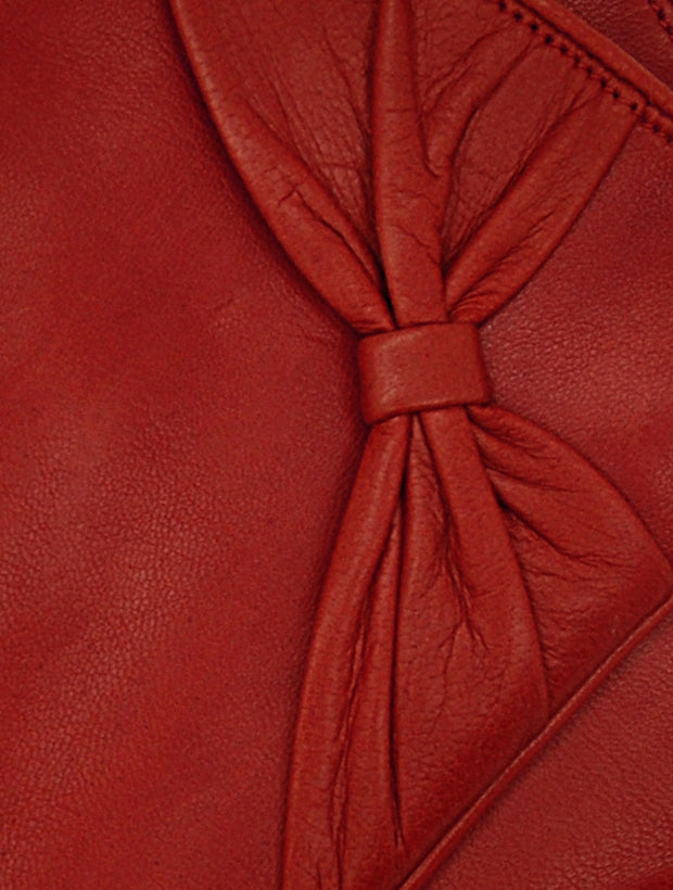 Vittoria Rosso Leather Gloves