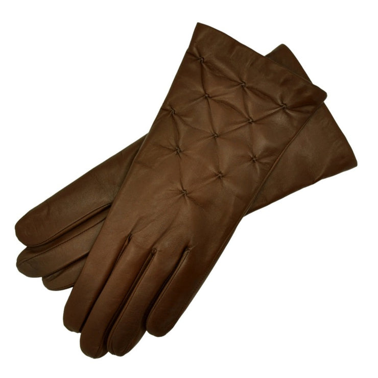 Firenze Marrone Leather Gloves