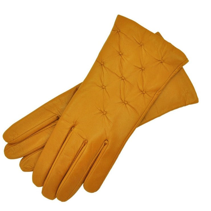 Firenze Ocre Leather Gloves