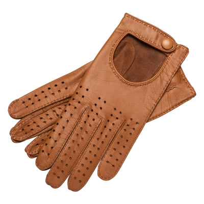 Monza Camel Driving Gloves