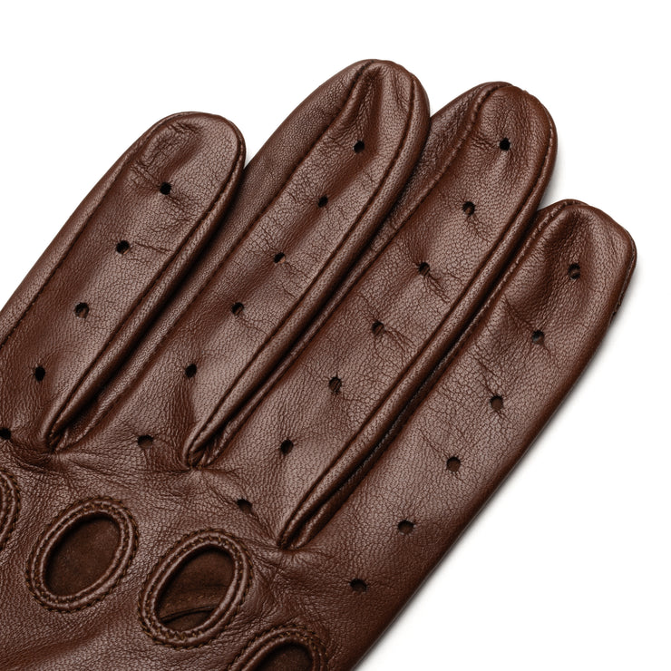 Arezzo Saddle brown driving gloves