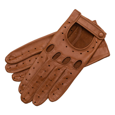 Messina Saddle Brown Leather Gloves