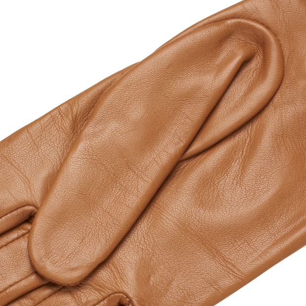 Livorno Camel and Cream Leather Gloves