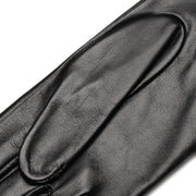 Ravello Black Leather Gloves