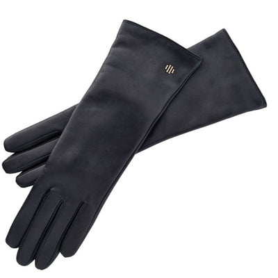 Anne Nappa Noir leather gloves