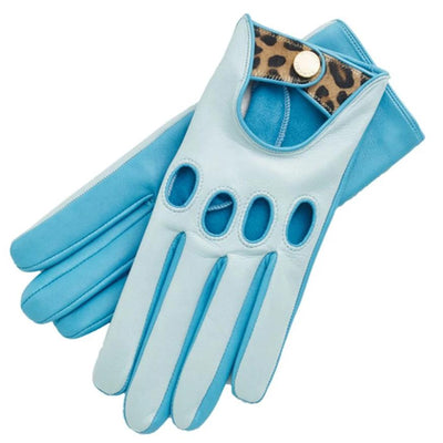 Charlotte Nappa Safari Leather Driving Gloves