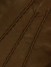 Tivoli Dark Brown Leather Gloves