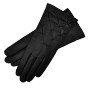 Firenze Black Leather Gloves